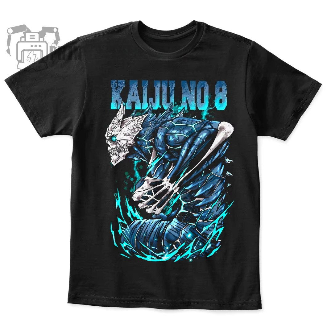 Anime Cosplay Title - 2026 zomer Kaiju No 8 T-shirt