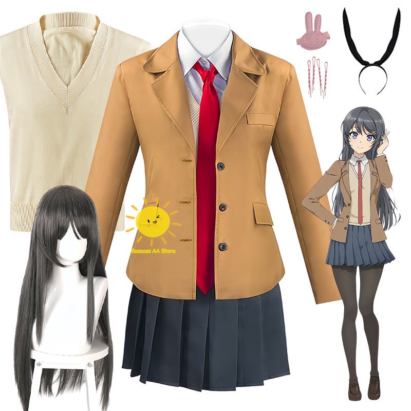 Cosplay Anime Bunny Girl - Anime Sakurajima Mai Cosplay Schurk Droomt
