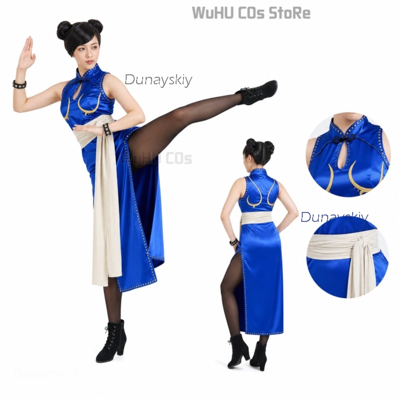 Live Action Anime Cosplay - Volwassen Sexy Street Chun Li Cosplay