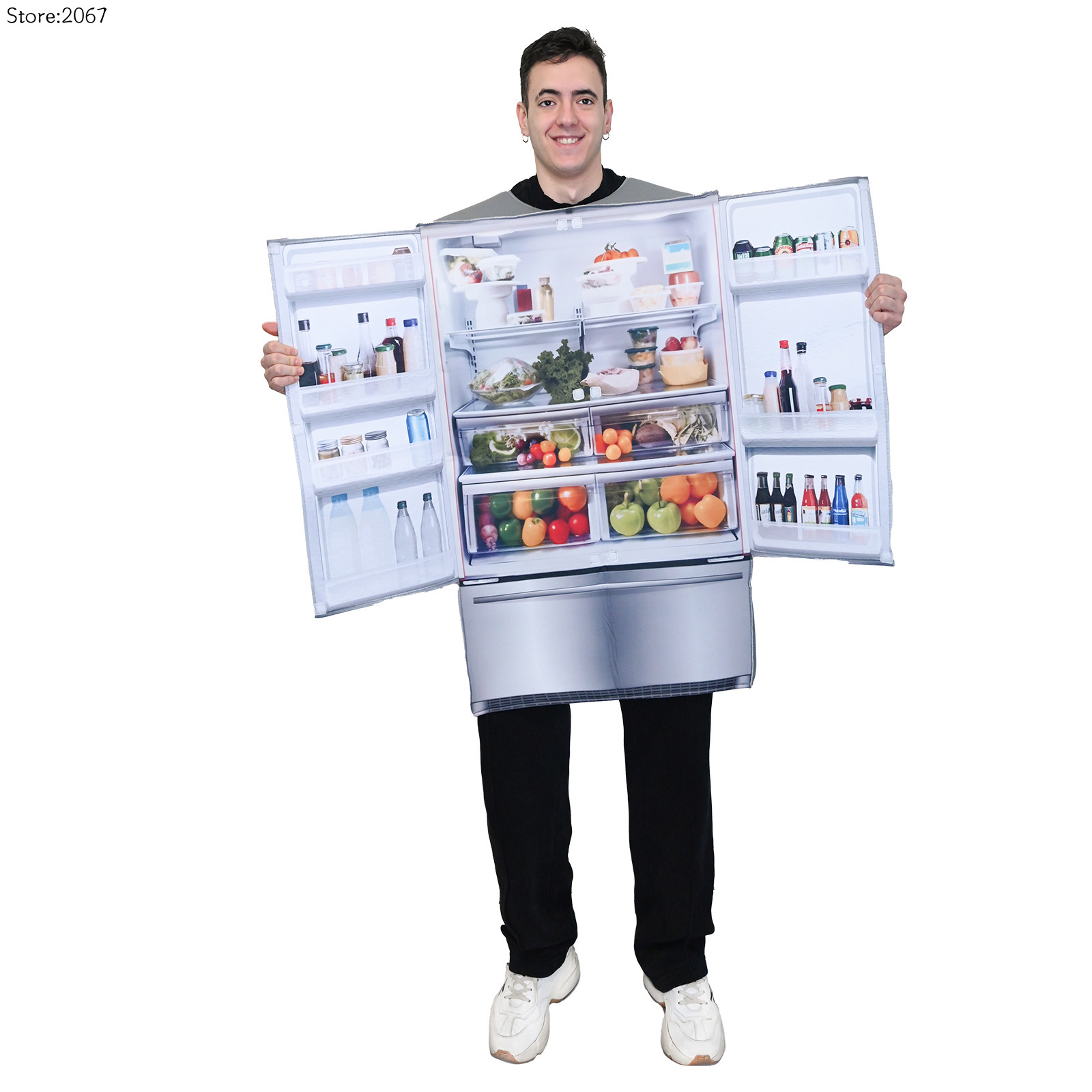 Anime Cosplay Outfit Ideas - Halloween-kostuumideeën Slimme koelkast-karakterkostuums voor feesten en