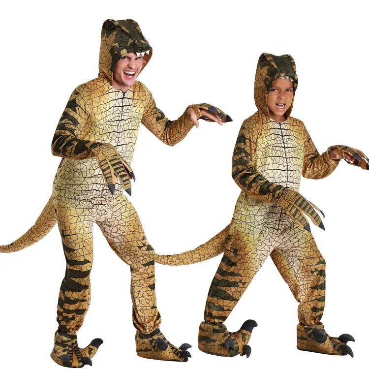 Anime Cosplay Dress For Men - Dinosaurus Tyrannosaurus Kinderkostuums Volwassen Jongens Halloween