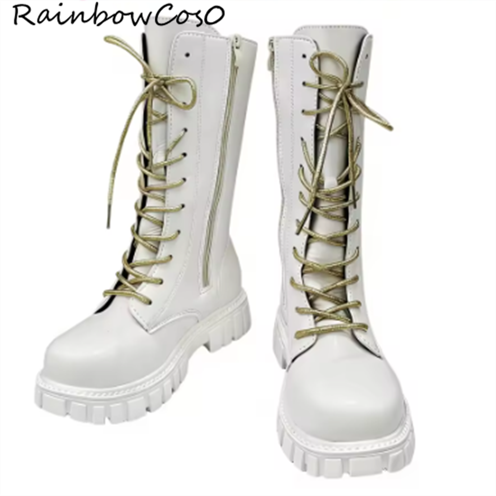 Anime Zoey Cosplay - Rumi Zoey Cosplay Schoenen Laarzen Game