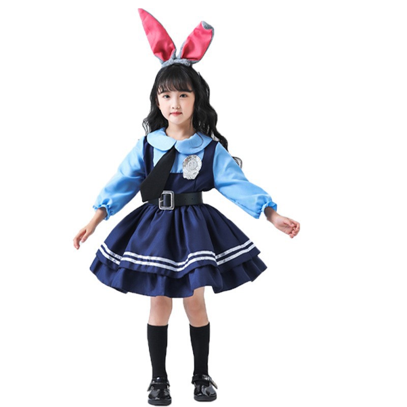 Anime Cosplay Outfits Male - Judy Cosplay Jurk Man Vrouw Cosplay