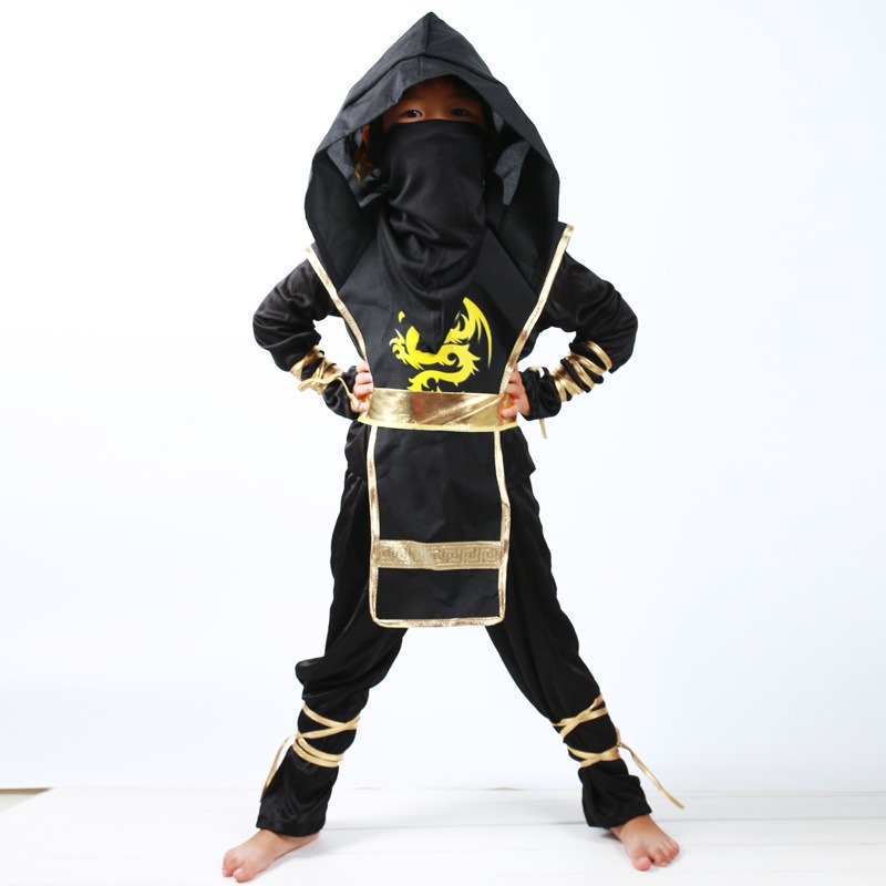 Anime Cosplay Outfit Ideas - Carnaval Kind Jongens Ninja Deluxe Kostuum