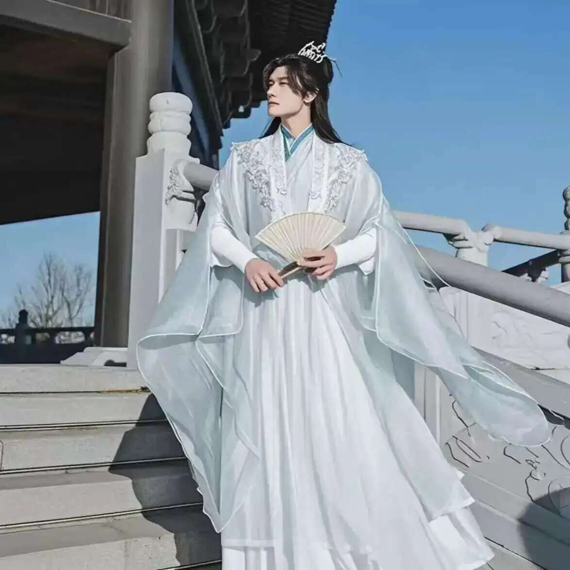 Anime Cosplay Dress For Men - Grote Maat 3XL Hanfu Mannen Chinese