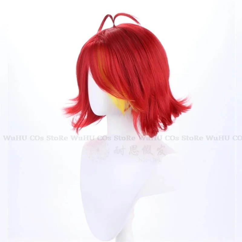 Anime Cosplay Red Hair - 2025 Hasbin Cos Niffty Wig Anime