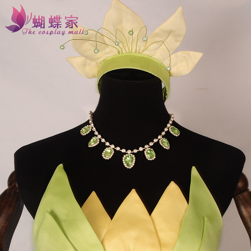 Prinses Tiana Jurk Cosplay Kos - Anime Cosplay Dress For Men recensie en prijs
