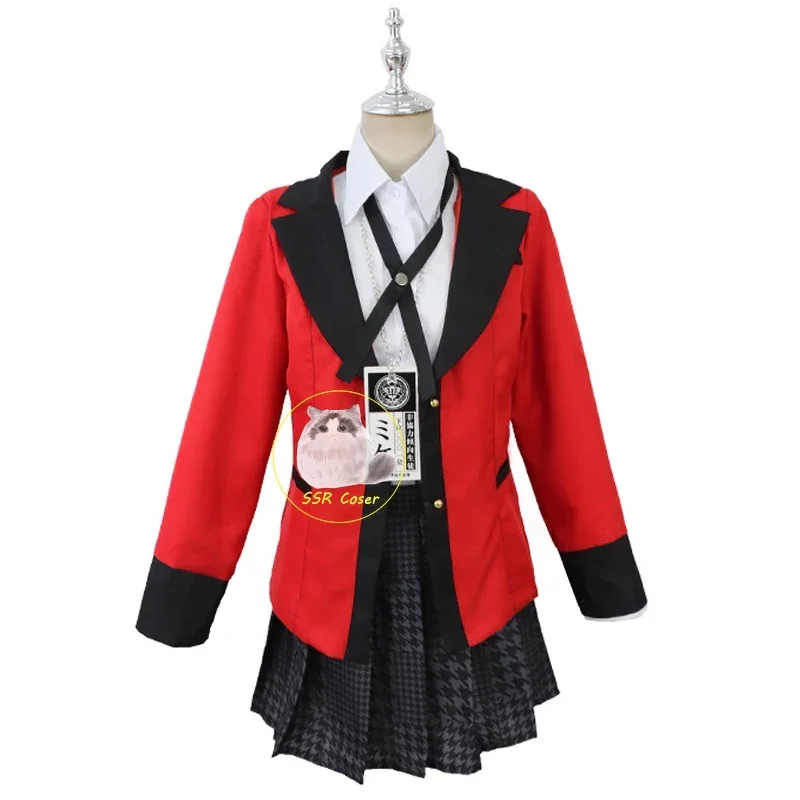 Anime Jabami Yumeko Cosplay Ko - Anime Cosplay Kakegurui recensie en prijs