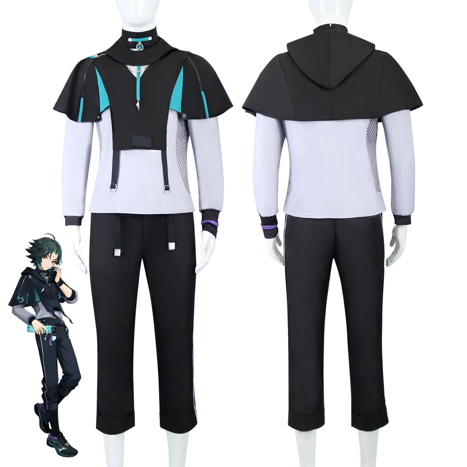 Halloween XIAO-kostuums Spel G - Anime Cosplay Outfits Male recensie en prijs