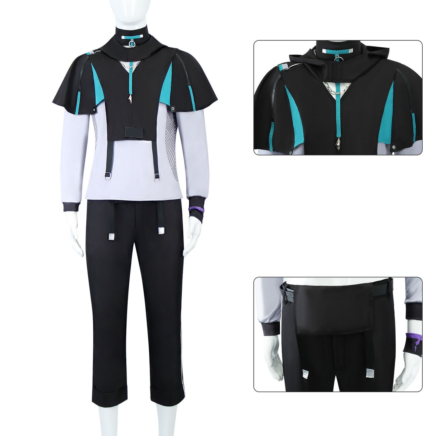 Halloween XIAO-kostuums Spel G - Anime Cosplay Outfits Male recensie en prijs
