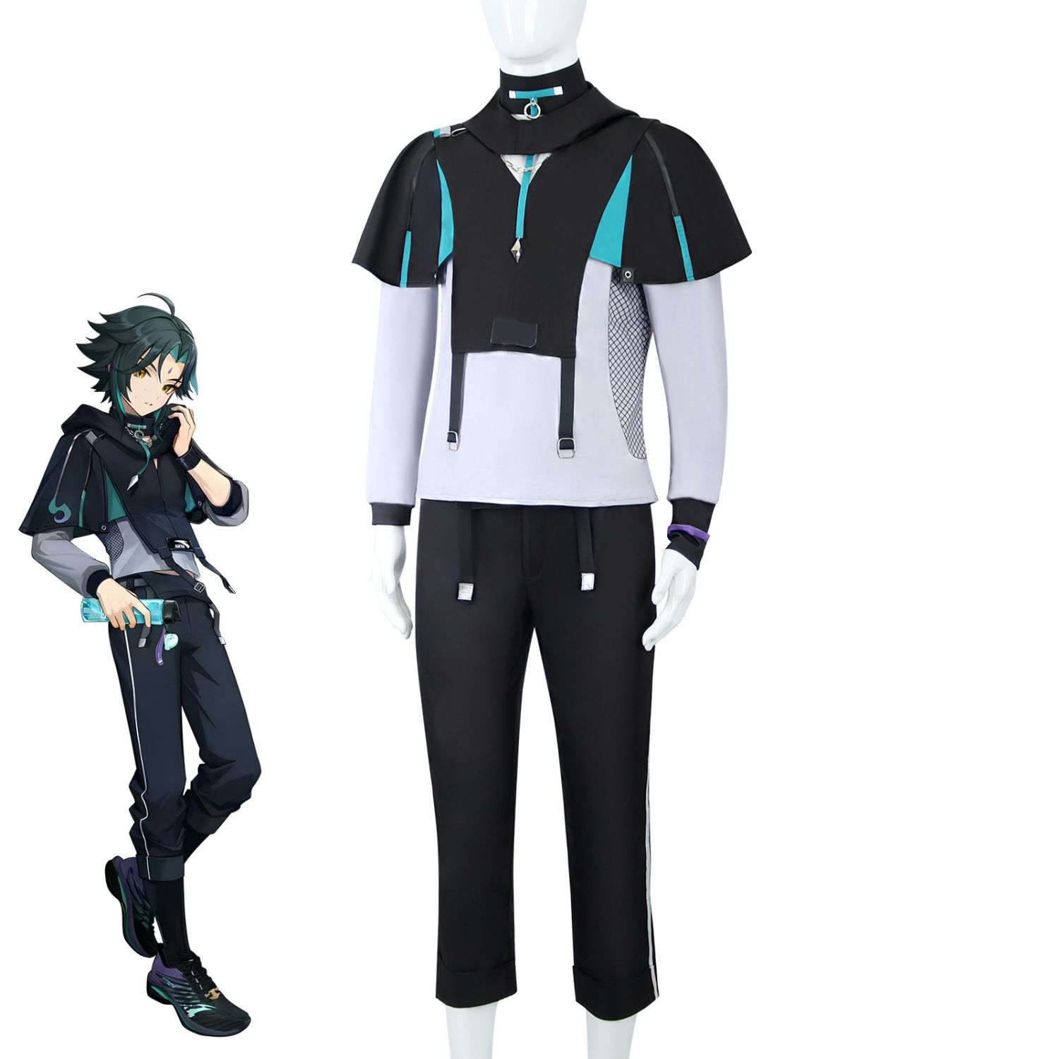 Halloween XIAO-kostuums Spel G - Anime Cosplay Outfits Male recensie en prijs