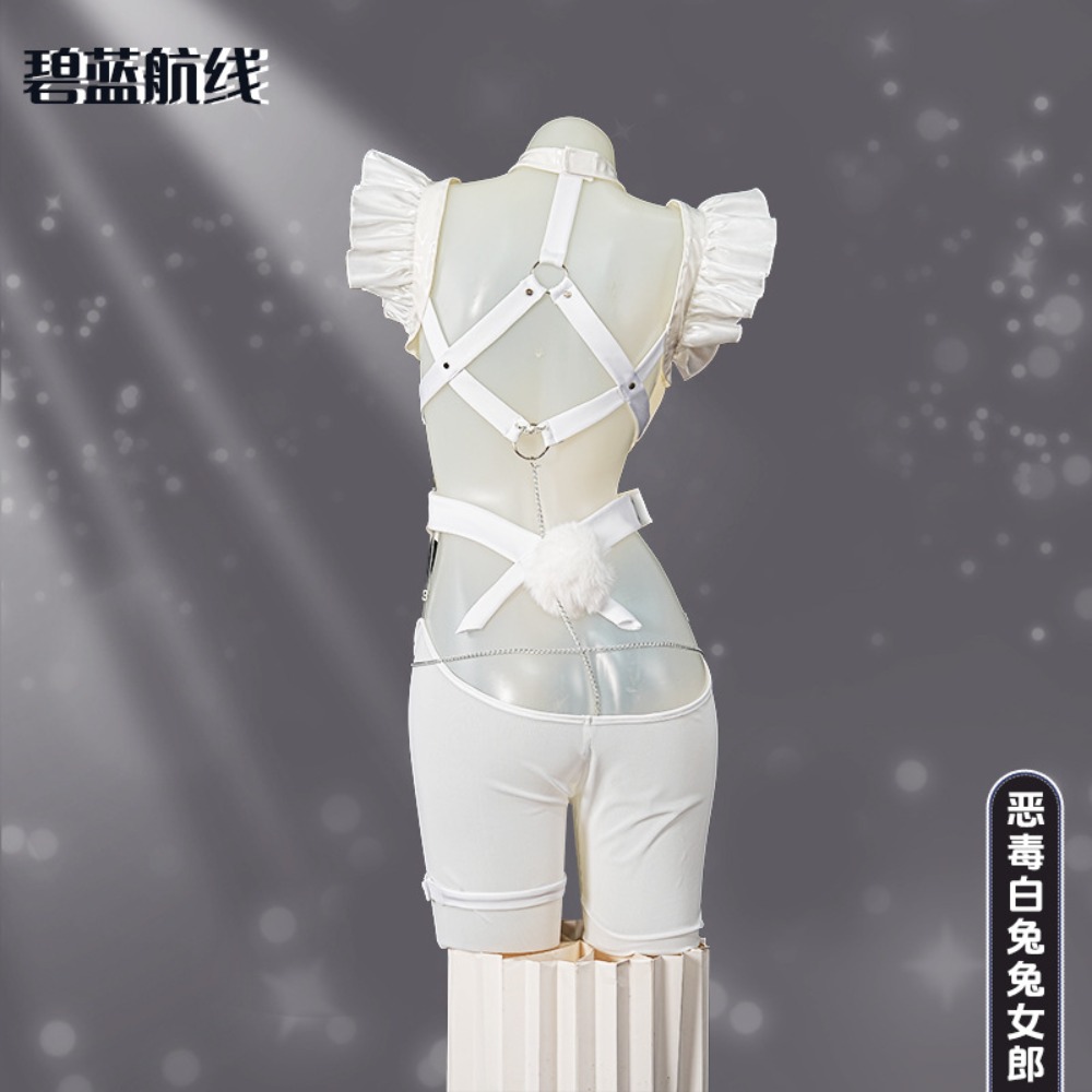 Azur Lane Le Malin Lazy White  - Cosplay Anime Bunny Girl recensie en prijs