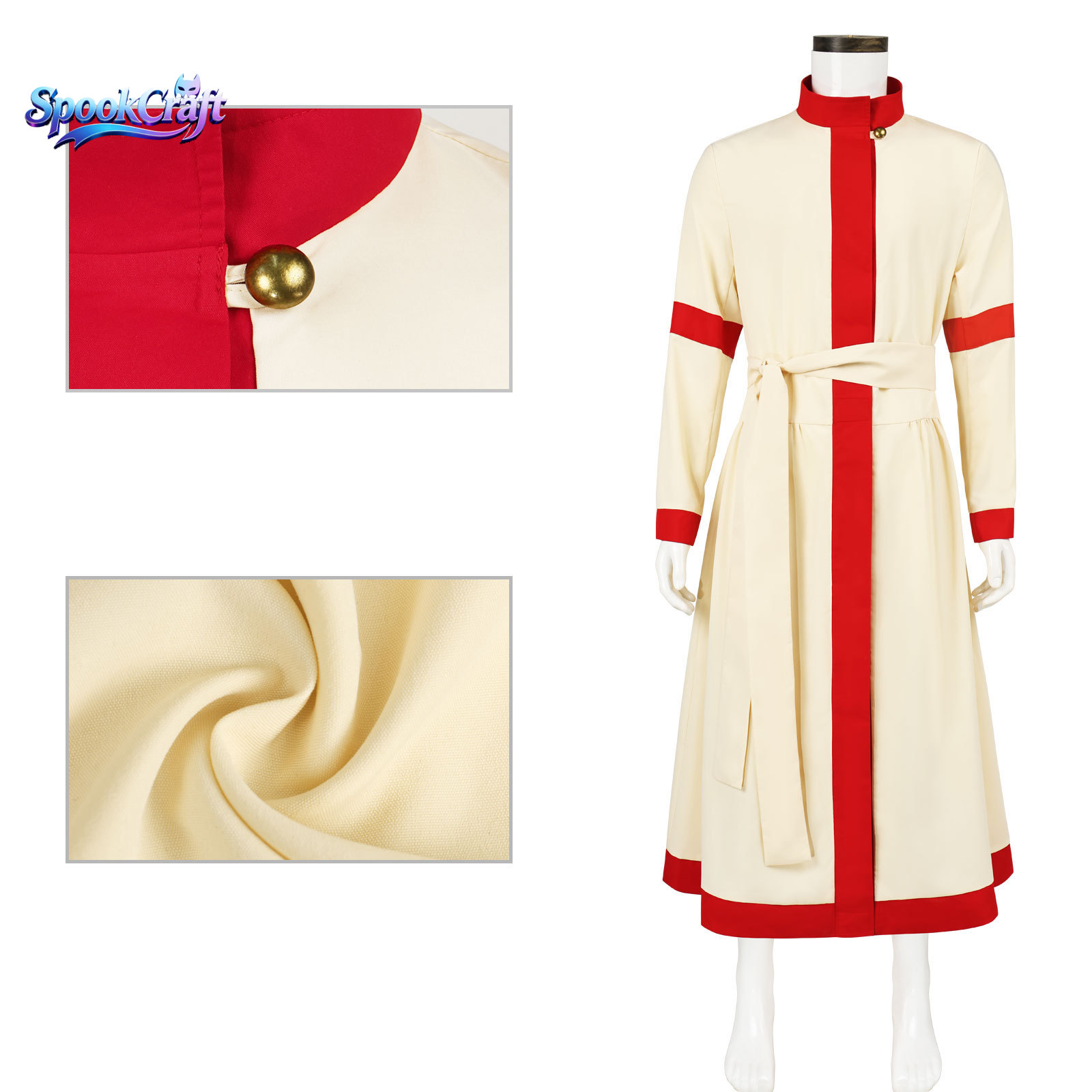 Nieuwe Middeleeuwse Kaftan Rob - Anime Cosplay Dress For Men recensie en prijs