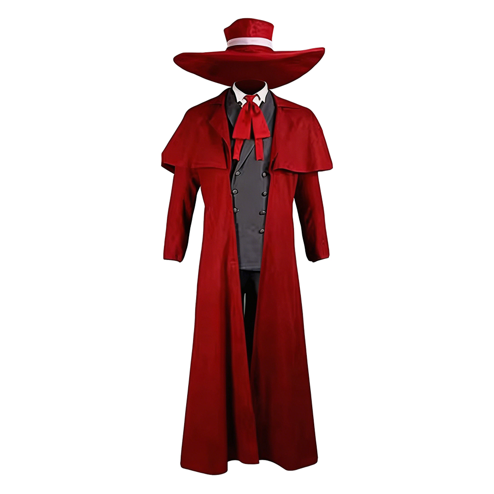 Alucard Cosplay Uniform Kostuu - Anime Cosplay Outfits Male recensie en prijs