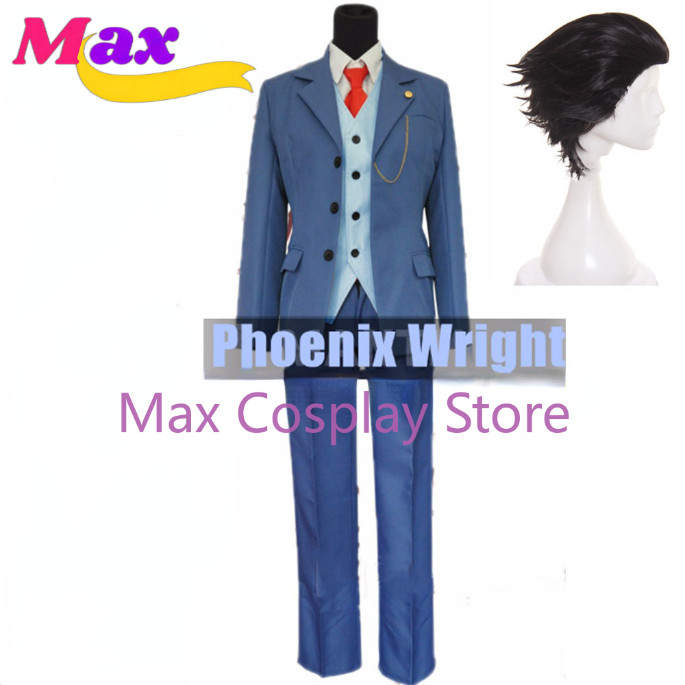 Max Phoenix Wright Cosplay Kos - Anime Cosplay Nz recensie en prijs