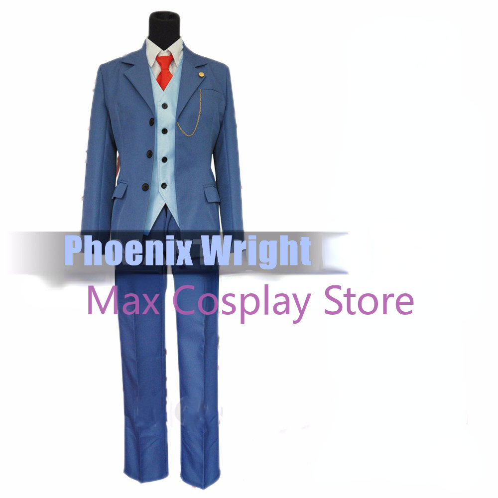 Max Phoenix Wright Cosplay Kos - Anime Cosplay Nz recensie en prijs
