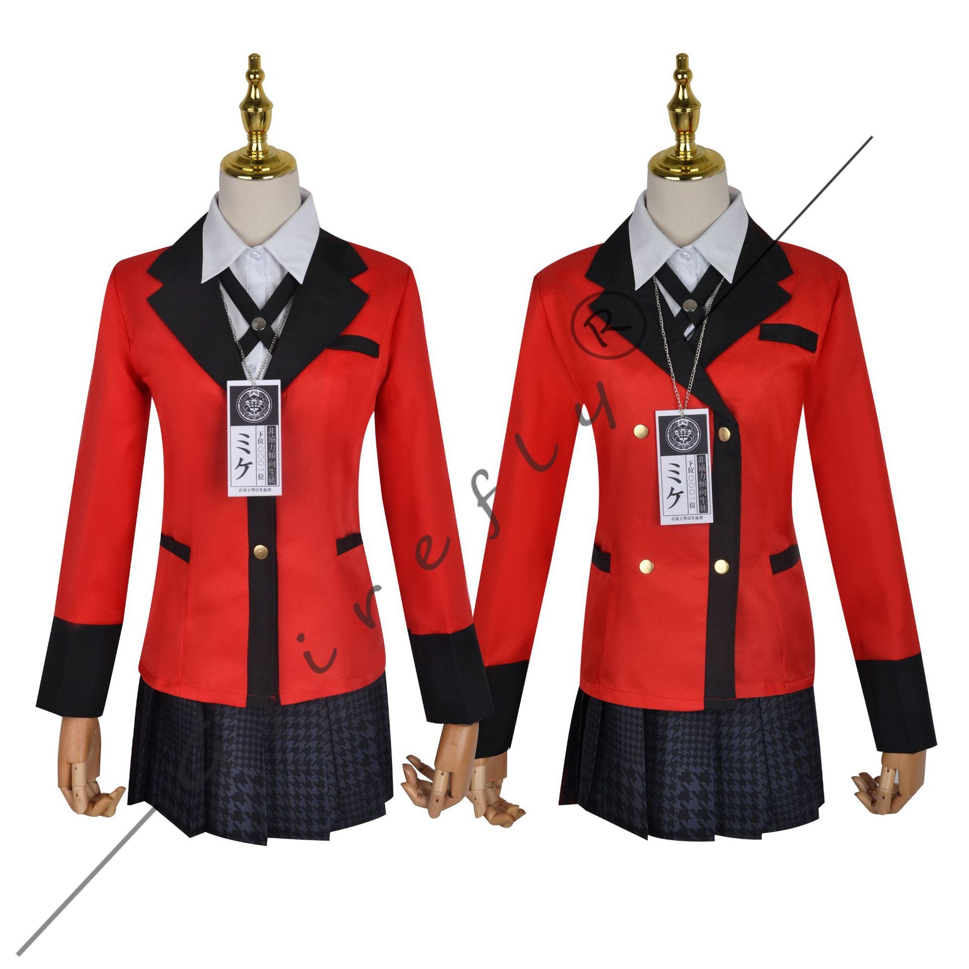 Kakegurui Cosplay Kostuum Jyab - Anime Cosplay Kakegurui recensie en prijs