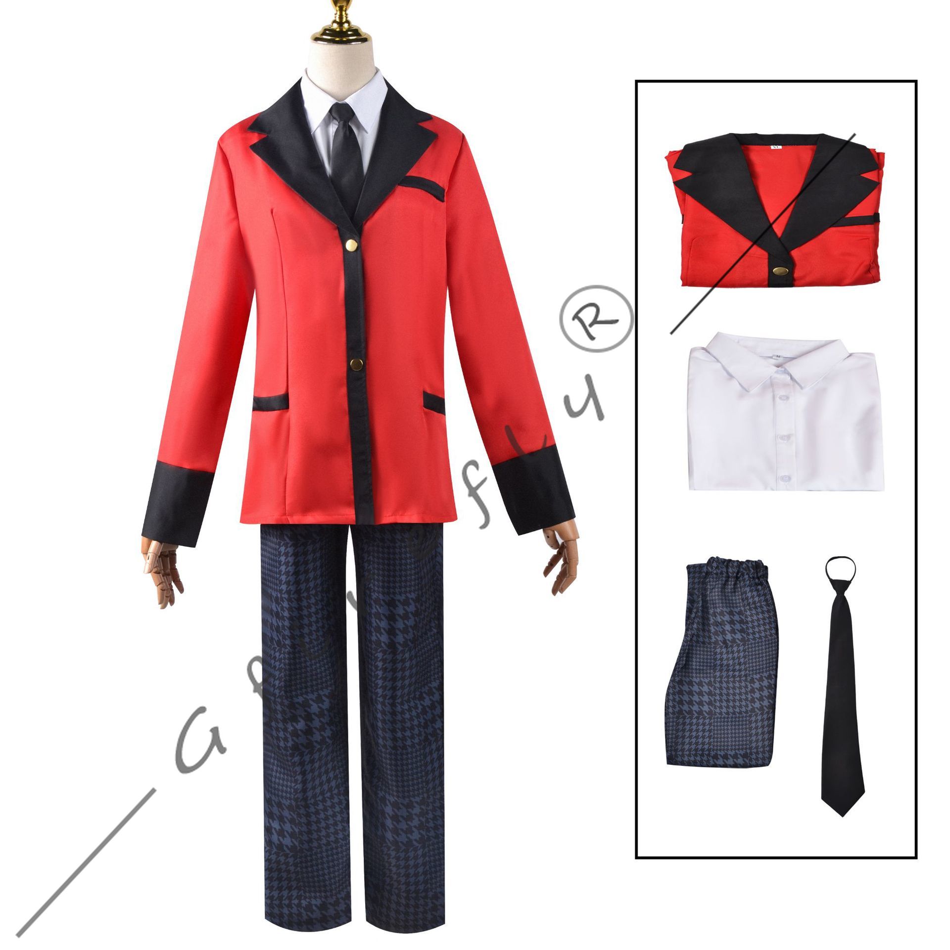 Kakegurui Cosplay Kostuum Jyab - Anime Cosplay Kakegurui recensie en prijs
