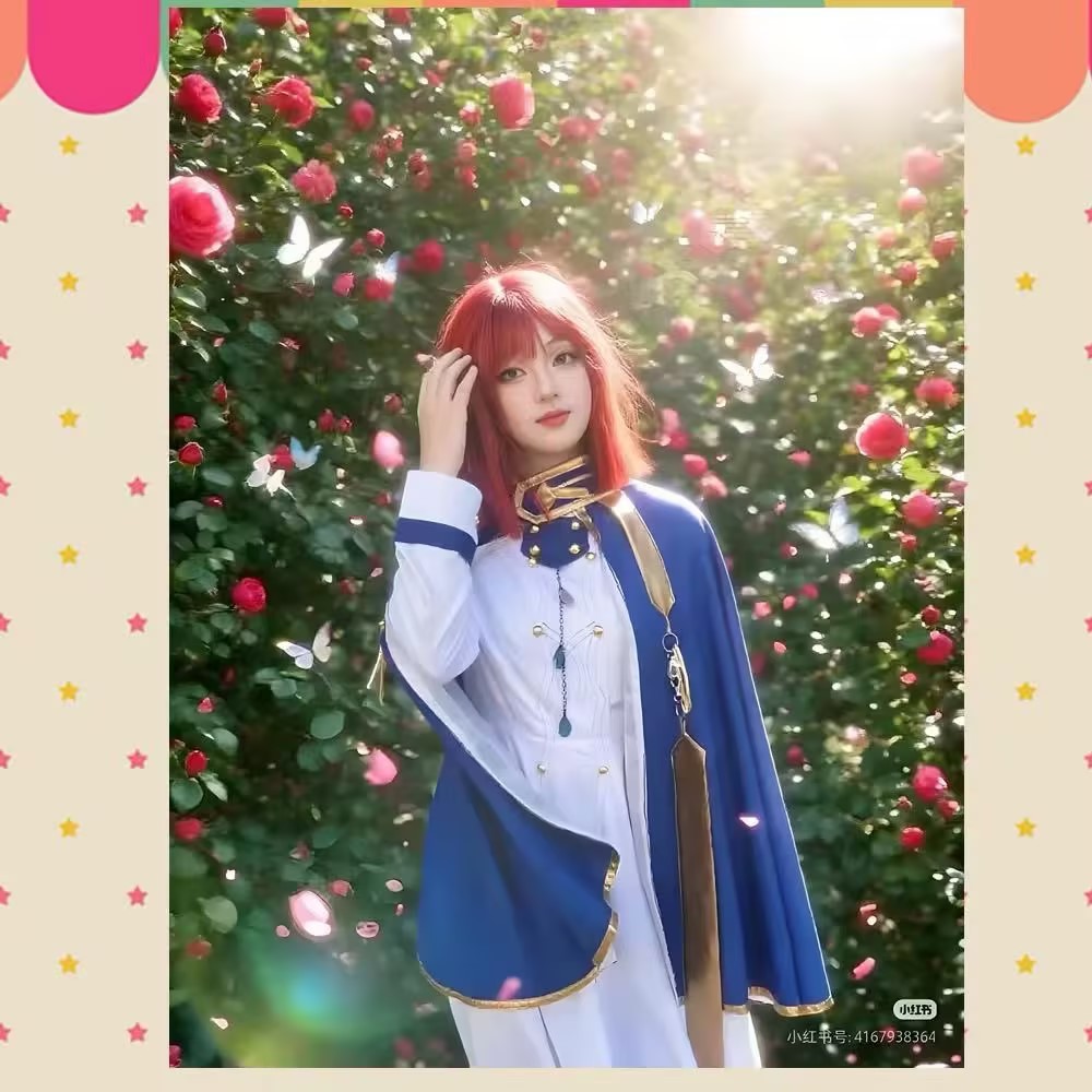 Shirayuki Cosplay Kostuums Ani - Anime Cosplay Red Hair recensie en prijs