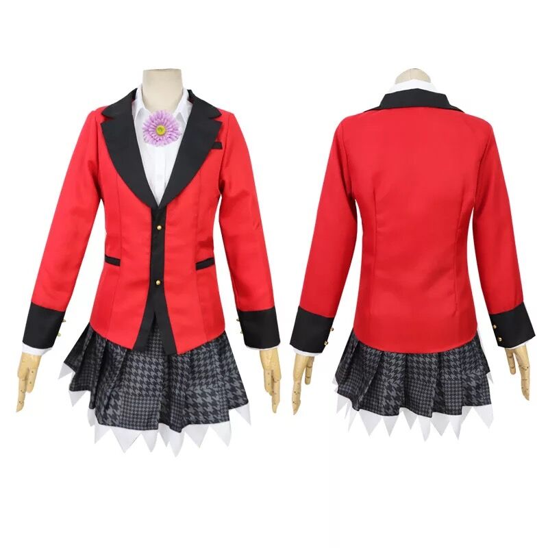 Anime Kakegurui Yumeko Kostuum - Anime Cosplay Kakegurui recensie en prijs