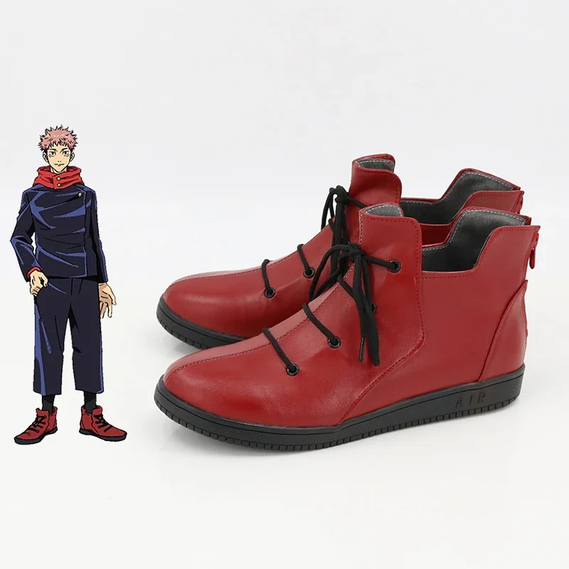 Anime Juju Ka Cosplay Schoenen - Anime Cosplay Red Hair recensie en prijs