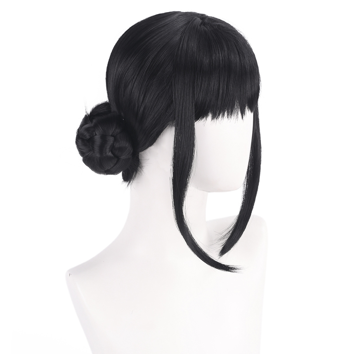 Zoey Cosplay Pruik 33 cm Zwart - Anime Zoey Cosplay recensie en prijs