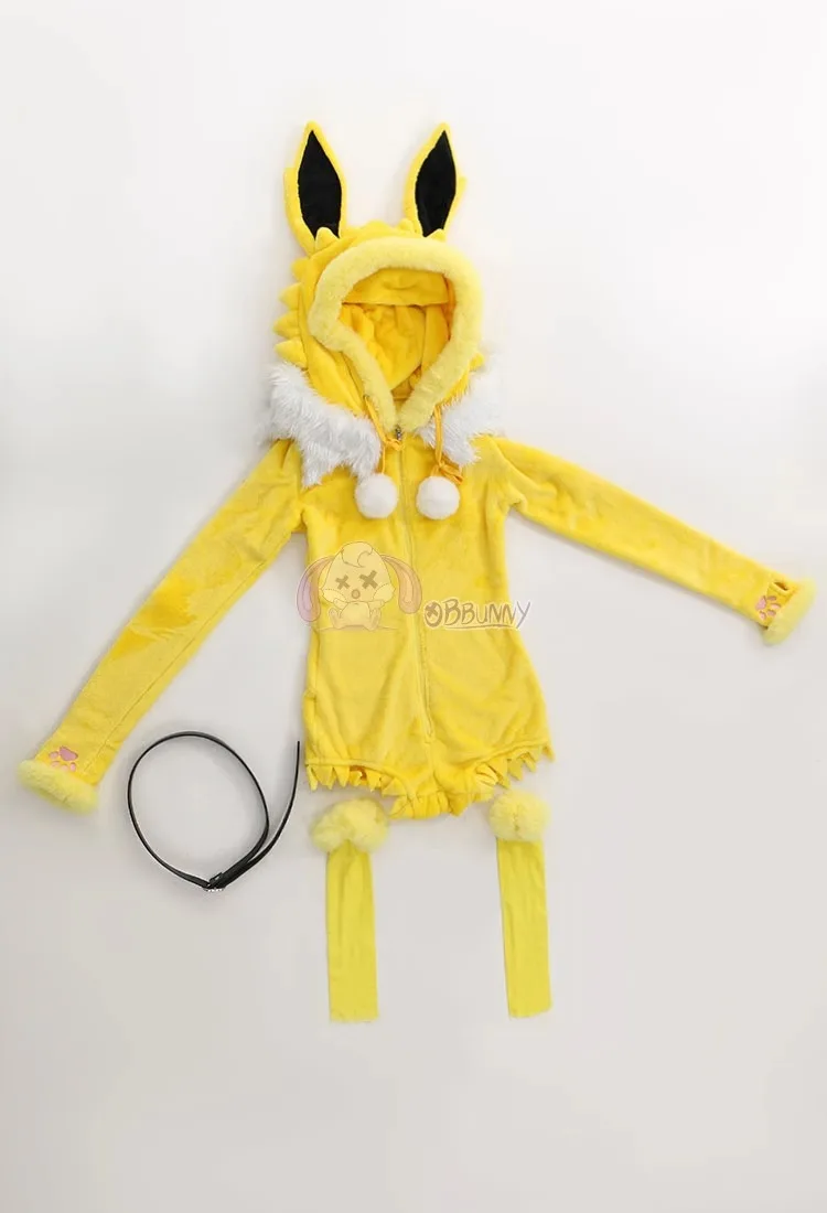 Sexy diepe V bodysuit met capu - Cosplay Anime Bunny Girl recensie en prijs
