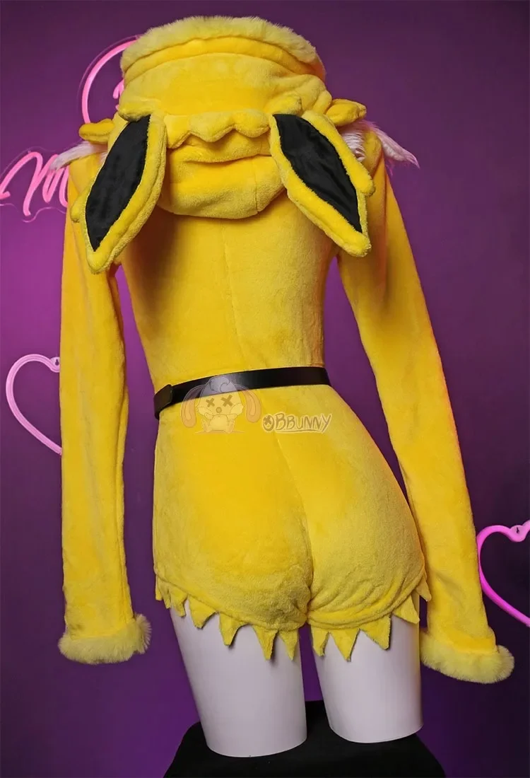 Sexy diepe V bodysuit met capu - Cosplay Anime Bunny Girl recensie en prijs