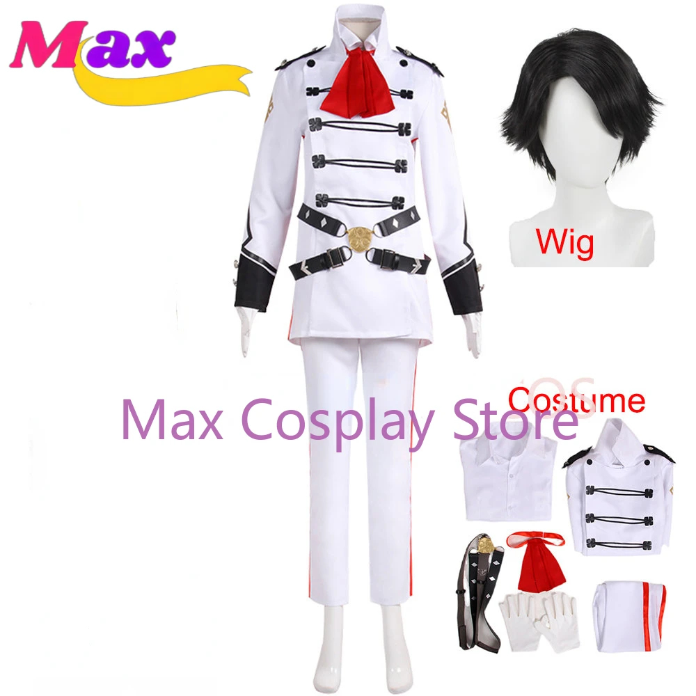 Max Kazuma Asogi Kazuma Wit Pa - Anime Cosplay Nz recensie en prijs