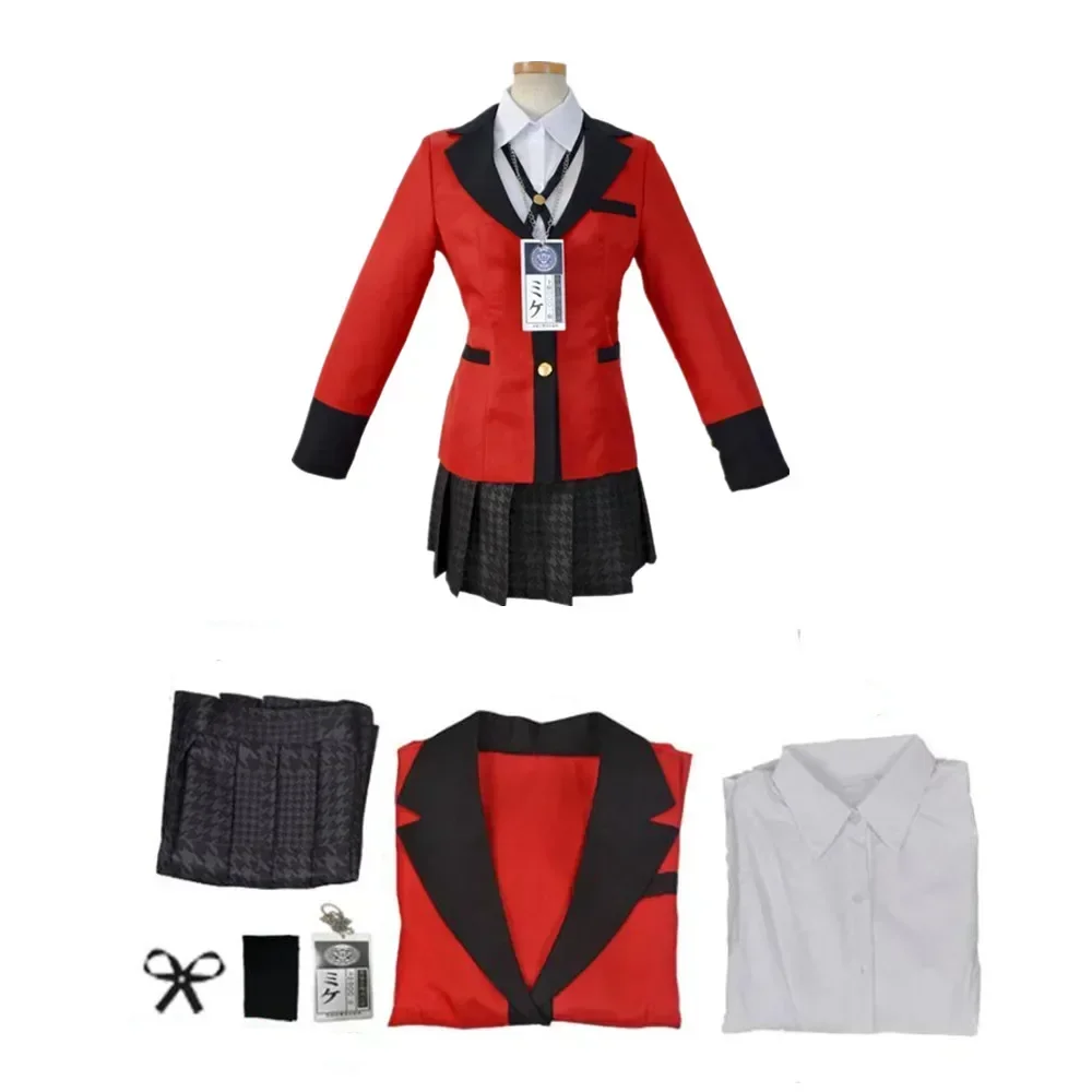 Rollenspelkostuum voor nieuwe  - Anime Cosplay Kakegurui recensie en prijs