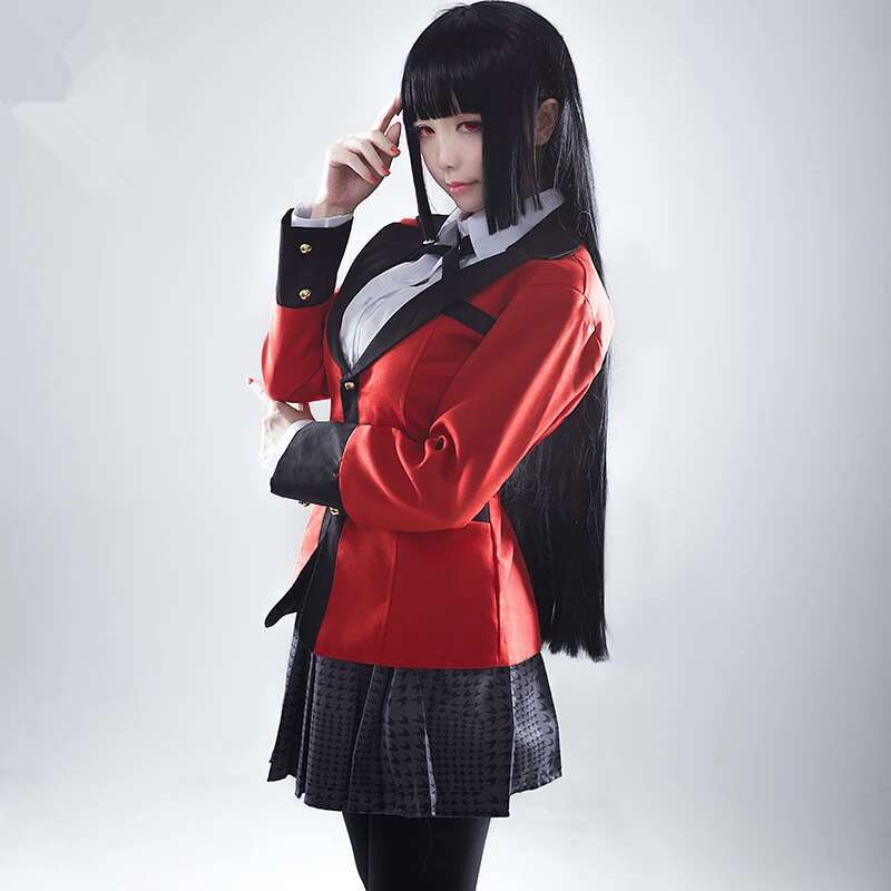Anime Kakegurui Yumeko Jabami  - Anime Cosplay Kakegurui recensie en prijs