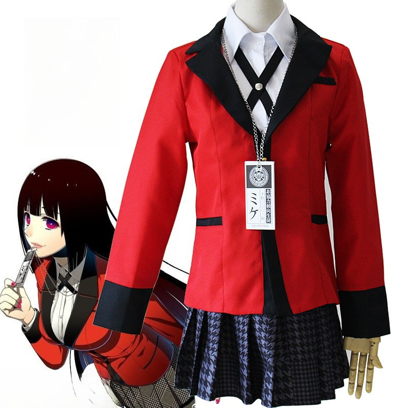 Anime Kakegurui Jabami Yumeko  - Anime Cosplay Kakegurui recensie en prijs