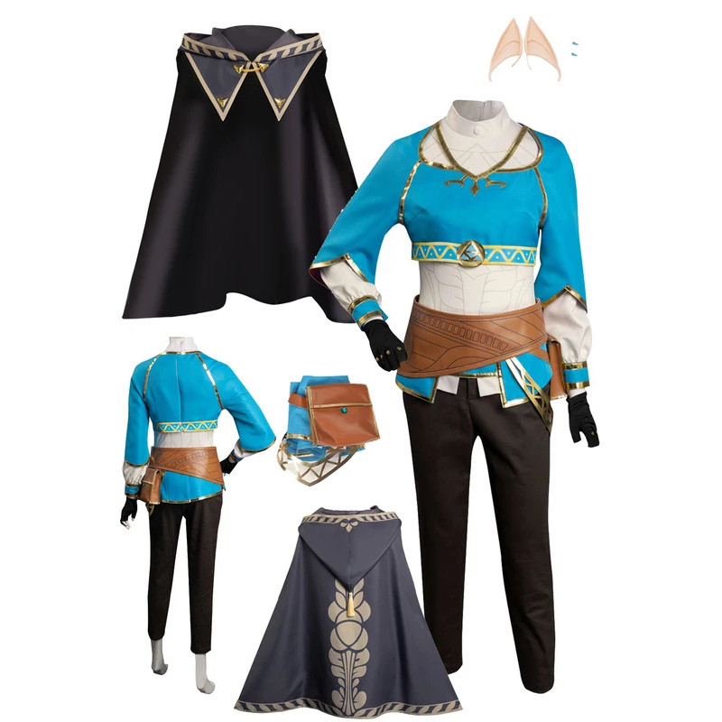 Princess Link Cosplay Grijze M - Anime Cosplay Link recensie en prijs