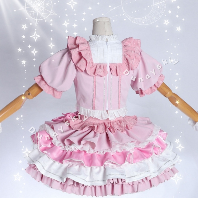 Puella Magi Madoka Magica Kana - Cosplay Anime Pink Hair recensie en prijs