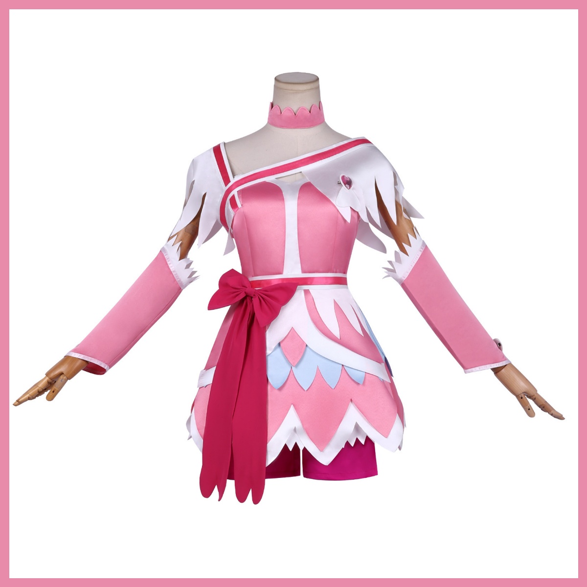 Anime Doki Doki! PreCure Cure  - Cosplay Anime Pink Hair recensie en prijs