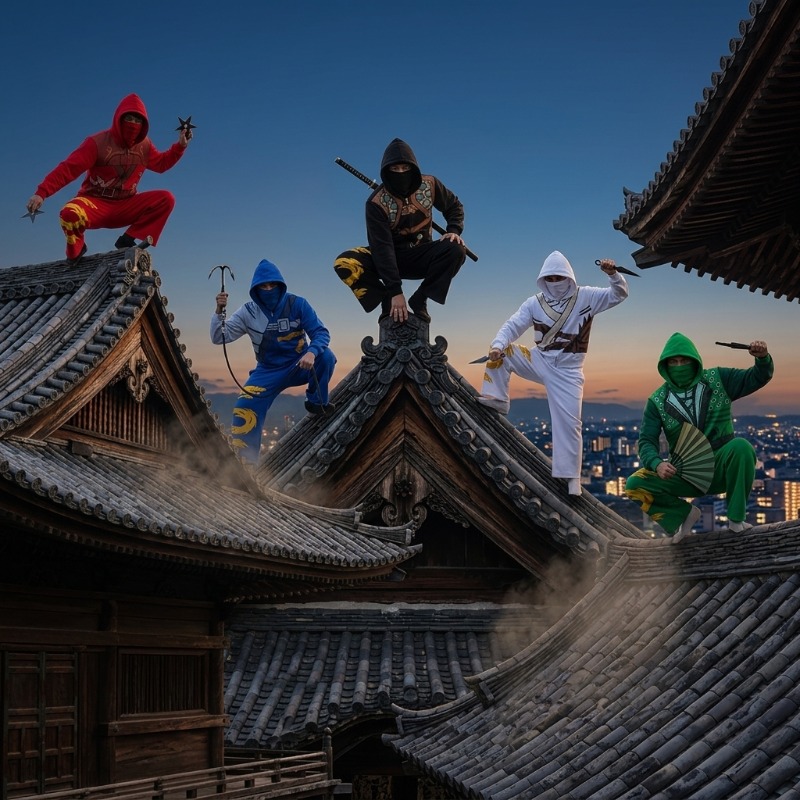 Ninja Warrior Armor Hoodie Set - Anime & Cosplay Expo Acx 2025 recensie en prijs