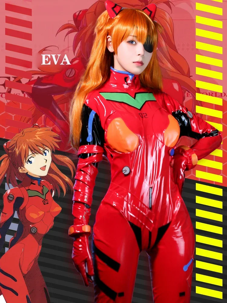 Nieuwe Eva Shikinami Asuka Lan - Anime Cosplay Japanese recensie en prijs