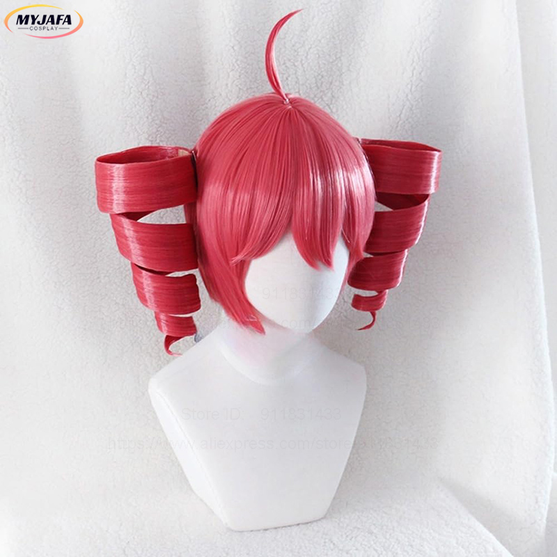 Anime Kasane Teto Cosplaypruik - Anime Cosplay Red Hair recensie en prijs