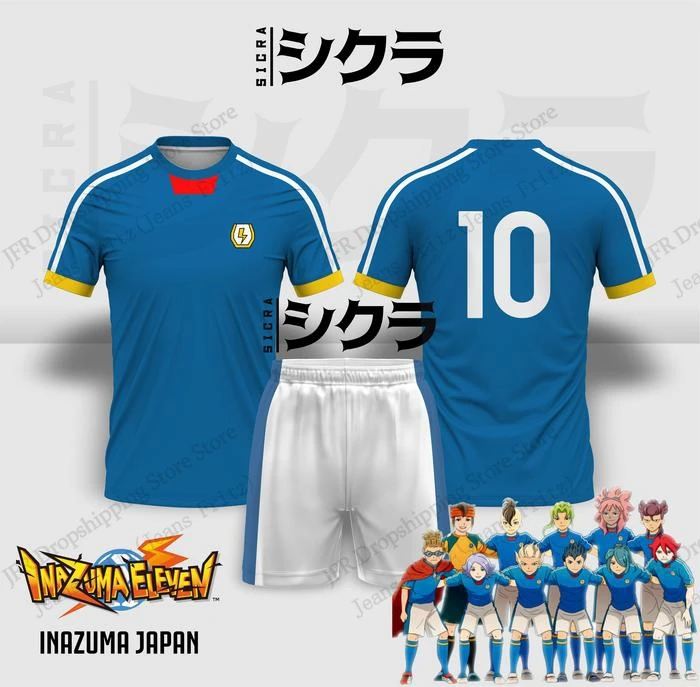 Jersey Set Jersey Inazuma Elev - Anime & Cosplay Expo Acx 2025 recensie en prijs