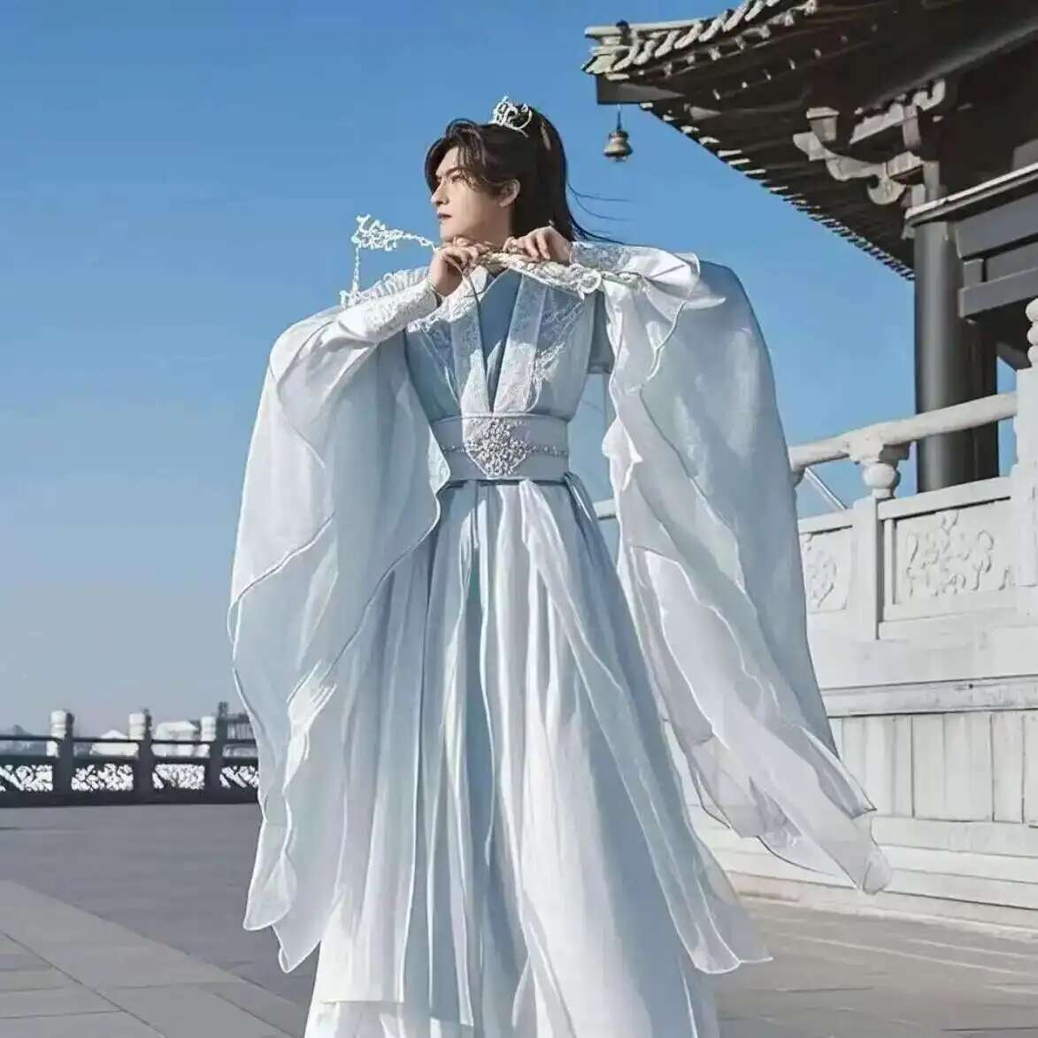 Grote Maat 3XL Hanfu Mannen Ch - Anime Cosplay Dress For Men recensie en prijs