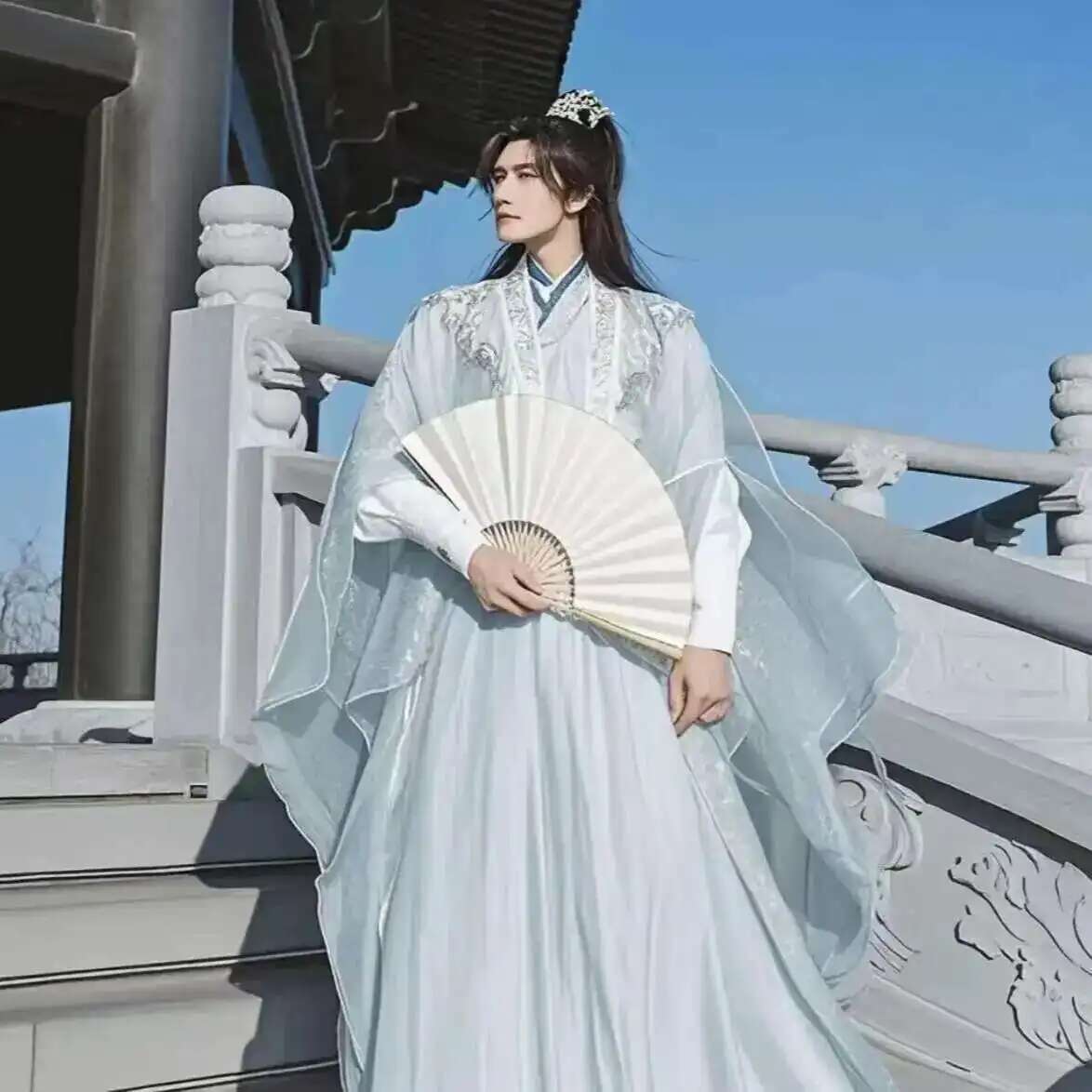 Grote Maat 3XL Hanfu Mannen Ch - Anime Cosplay Dress For Men recensie en prijs