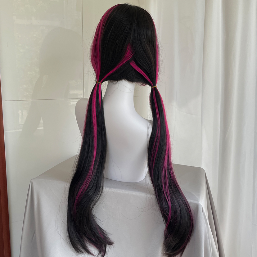 Hoge kwaliteit film Draculaura - Cosplay Anime Pink Hair recensie en prijs