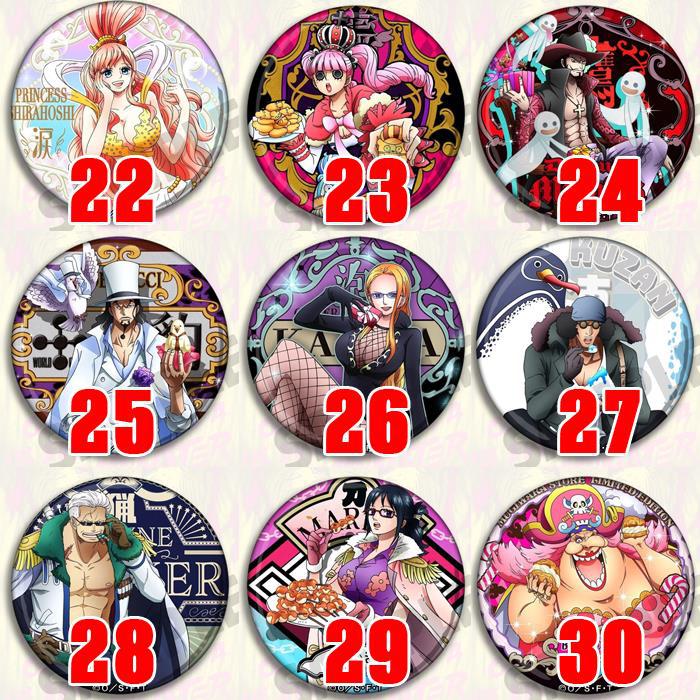 One Piece Anime Broche Badge L - Anime Cosplay Red Hair recensie en prijs
